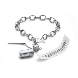 Capsule + Wand Bracelet - Silver